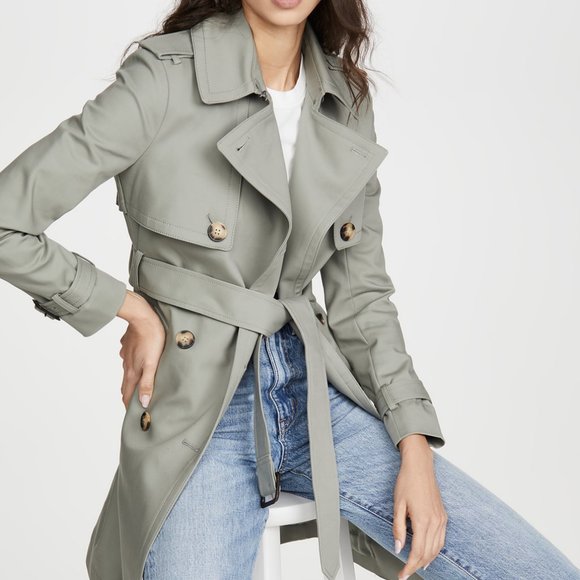 CLUB MONACO Trench Coat (XS) - Picture 3 of 11